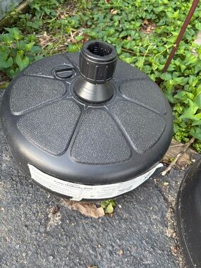 Mainstays Black Outdoor Umbrella Base